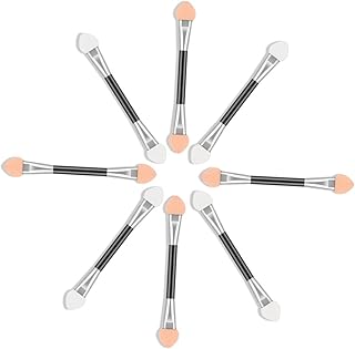 NOLITOY 50pcs cepillo sombra de ojos belleza ...