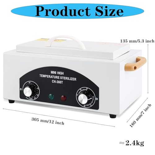 Mini autoclave à chaleur sèche 300W pour désinfection rapide