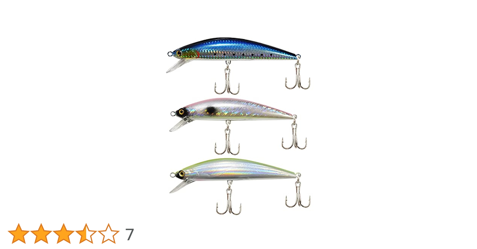 Amazon.co.jp: オルルド釣具 ヘビーシンキングミノーC ミノー
