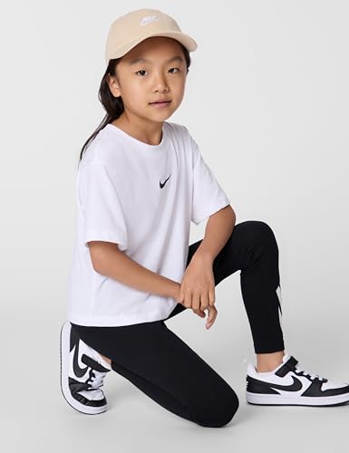 Nike Girls' Club High Rise Leggings2