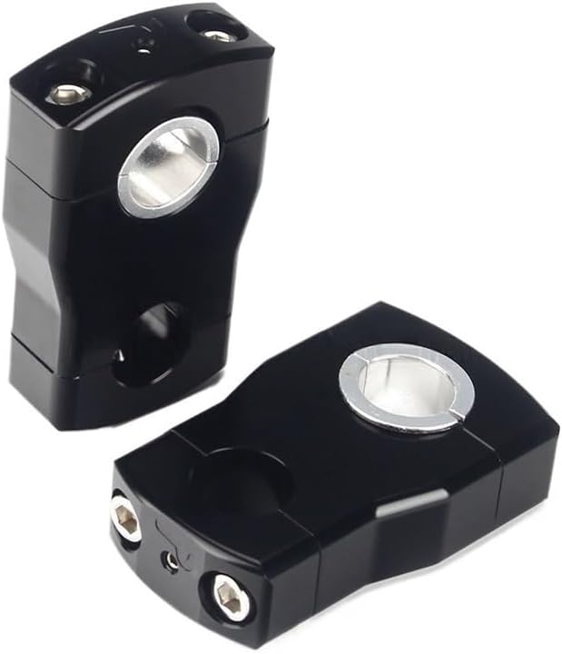 Handlebar Bar Risers Clamps Rise 2inch 3inch 4inch for Arctic Cat for Matryx VR1 129 650 850 Snowmobile Risers 1-1/8" 7/8" Handle Bar Riser Adapter