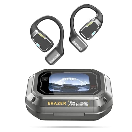 Fone Bluetooth 5.3 Fone De Ouvido Esportivo Sem Fio GM5 Com Microfone IPX7 À Prova D'água Gancho De Orelha HiFi Stereo Música Para LED Dispaly