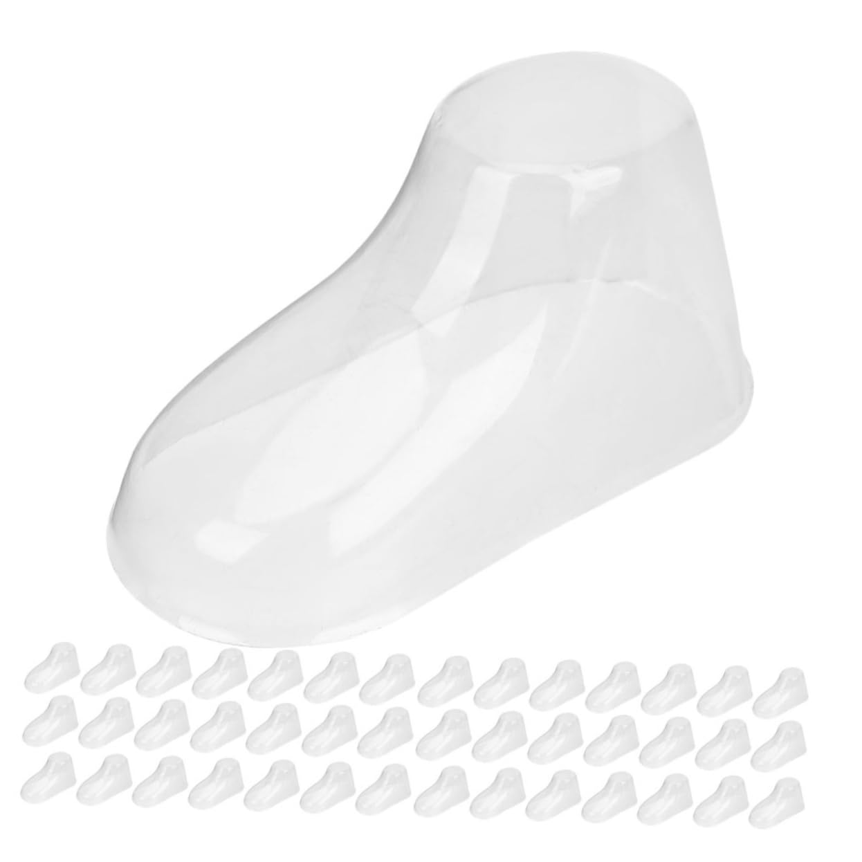 Levemolo Shoes Display Support Toddler Socks Display Stands 8cm Baby Foot Model Set