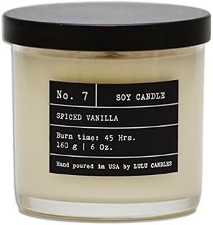Lulu Candles | Spiced Vanilla | Luxury Scented Jar Candle | Hand Poured