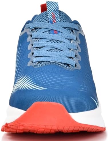 JACKSHIBO Wide Toe Box Shoes for Men Extra Wide Width Sneakers Women Road Running Walking Cloud Shoes Lightweight Breathable Cushioned Athletic Tennis Rubber Outsole Blue 9.5women/8men | Image 2