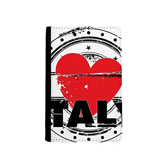 Étui passeport I Love Italy portefeuille voyage protège billet