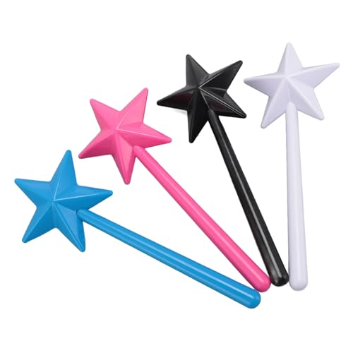 AUNMAS Varita de Salero de Estrella Recargable, Plástico Ligero con Control Preciso para Entusiastas Culinarios de Acampada, Cocina, 4 Uds.