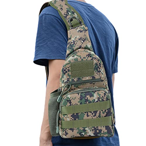 DUJUN Sac à dos Molle pour le cyclisme, le sport, l'extérieur, le voyage, la randonnée, la pêche, pour homme et femme Cover