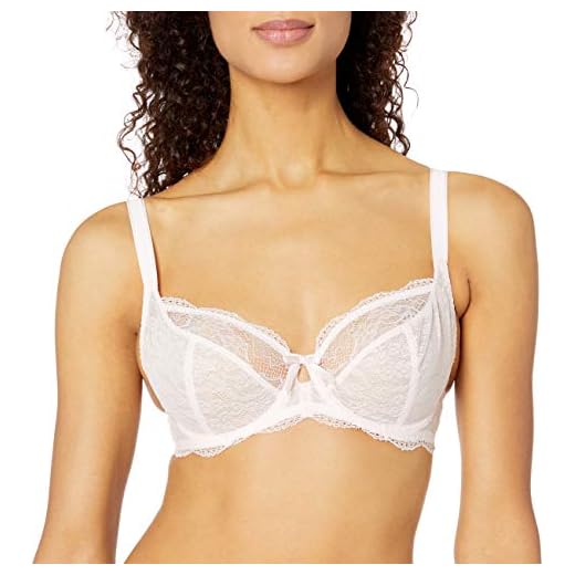 Freya Damen Fancies Underwire Plunge Bra BH, Petal pink, 60F