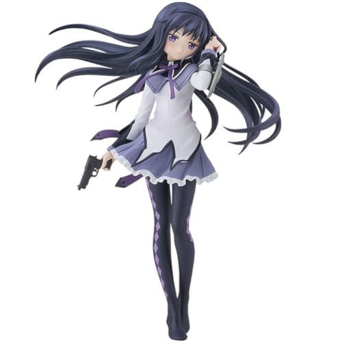 Zhongkaihua Kyuubey Kaname Madoka Figura de PVC de 16 cm Modelo de pie Kaname Madoka Figuras de acción Estatua de anime, decoraciones coleccionables, regalos
