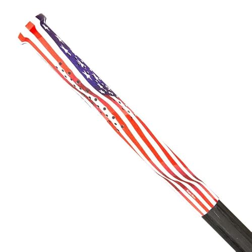 SNIPER SKIN ICT Lacrosse Grip - Waterproof Replacement Grip Wrap - Perfect Team Swag - Easy to Install, Strong Sports Grip - USA Flag Large