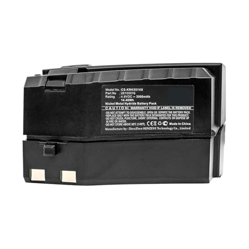 Batería De 2000 MAh/3000 MAh, Compatible Con Karcher, 1.258-505.0, 12585050, 1258-5050, Escoba Eléctrica Inalámbrica K55, KC55, K55, K65, Batería Extraíble Al Vacío, Plug And Play(2000mAh 1PCS)