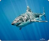 Great White Shark Thick Mousepad by Atomic Market