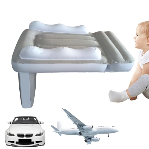 Aufblasbares Flugzeugbett Für Kinder, Kleinkind-Flugzeugbett, Infant Flugzeugbett, Kleinkind-Aufblasbett, Baby-Reise-Flugzeugbett, Kinder-Autobett, Leichte Flugzeugsitzverlängerung Für Autositz