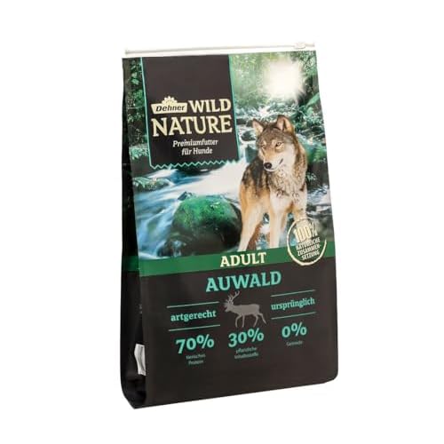 Dehner Wild Nature Hundetrockenfutter Adult, Auwald, 4 kg