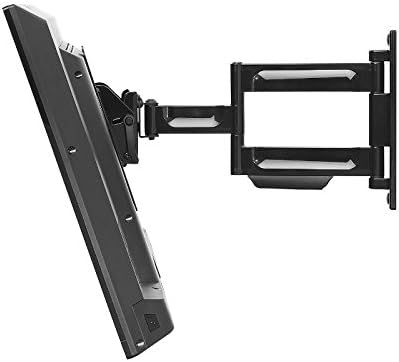 Peerless-AV PA740 Wall Mount with TV attached, side view