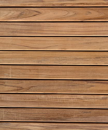 Miniatura 4 de Tablones Para Terraza De Madera De Teca De BiomaderasAnchura De 50 Mm, Grosor De 19 Mm
