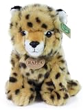 RAPPA - Peluche de guepardo sentado (25 cm)