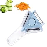 JYNXOR 3-in-1 Universalschäler Sparschäler, Universalschäler Edelstahl Set, Kartoffelschäler...