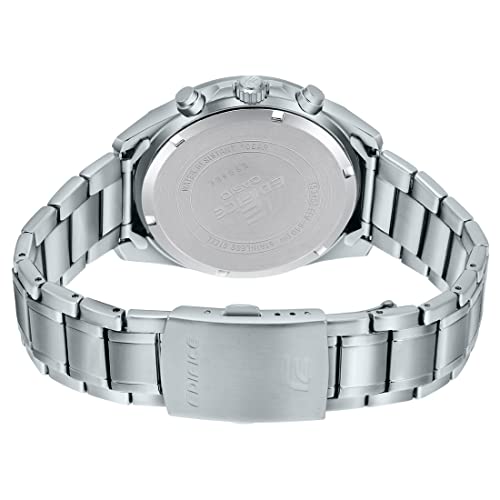 Casio Edifice EFV-610D-3CVUDF Green Analog Dial Silver Stainless Steel Band Men's Watch Chronograph 100M Water Resistant ED571 - Image 4