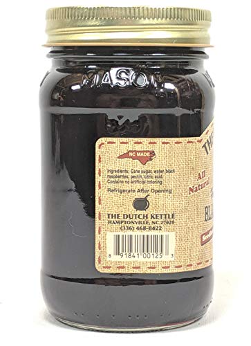 The Dutch Kettle Amish Homemade Style Black Raspberry Seedless Jam 2-19 Oz Jars image 5