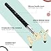 Skylety Pool Cue Snooker Stick Pool Table Accessories Retractable Silicone Billiards Cue Rest with Removable Low Brass Bridge Head
