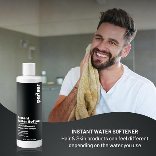 Image of Parisar Instant Water Softener for Home & Bath 300ml (Pack of 1)| Hard Water Softener Liquid | pH Balanced Formula | For Softer Skin & Smoother Hair