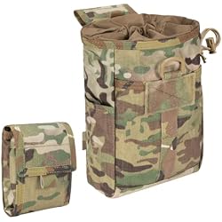 EXCELLENT ELITE SPANKER Molle Dump Pouch Drawstring Magazine Utility Pouch Folding Dump Pouch Waist Bag