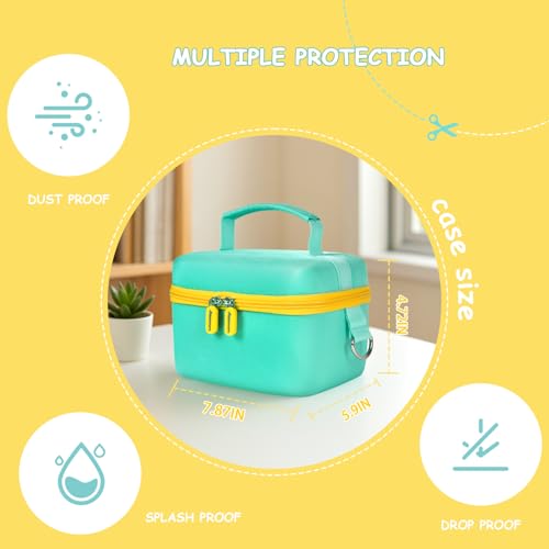 Case Compatible with Nex Playground Active Play System, Video Game Console Storage Holder Bag with Custom Slots for Device, HDMI Power Cord, Remote Control and Accessories - Green (Box Only) by Againmore - Image 5