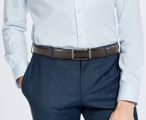 Image of CHAOREN Click Belts for Men - Mens Ratchet Belt 1 3 /8 inch for Dress Pants - Perfect Companion to Men's Oxfords