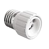 Adapter E27 auf GU10 GTV E27 a GU10 Convertidor de casquillo Adaptador de casquillo Adaptador de lámpara para LED halógenas y bombillas de bajo consumo