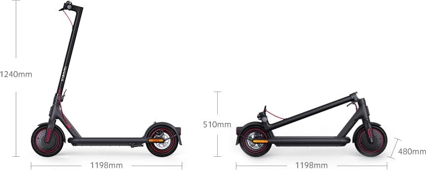 Xiaomi Electric Scooter 4 Pro - Rear Wheel and Brake Detail
