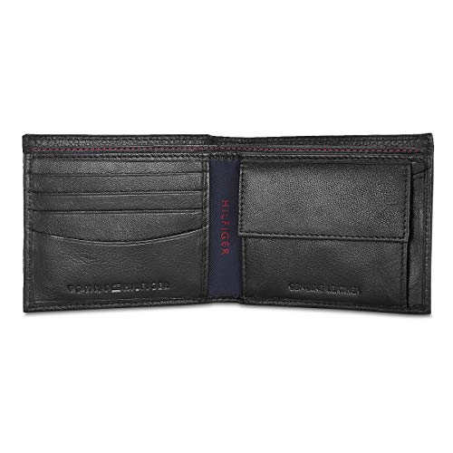 Tommy Hilfiger Leather Men Wallet (Black) 3 41DXdwCT6QL