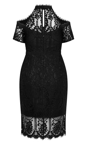 Image of City Chic Plus Size Dress, Pippa Lace Dress