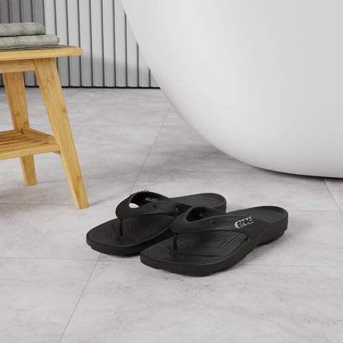Crocs Chinelo unissex para todos os terrenos, Preto, 40 | Amazon