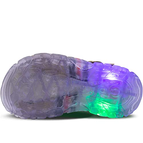 Sandalia Papete Masculina Infantil Menino Nº 20 Ao 26 Moda Led 15.06i (Areia, br_footwear_size_syste