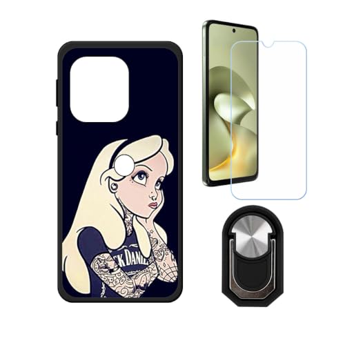 BMPNLSZ �K�p Motorola G77 Power�p+HD�����K���X�ɓK�����ėpTPU�P�[�X+ �X�}�z�����O�� - WZ1 | �V���J�Q���P�[�X�o���p�[�ی�o�b�N�P�[�X-�ɓK����9�d�x�X�N���C�u�h�~�X�N���[���v���e�N�^(6,72") + ���O����