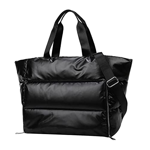 Segolike Bolsa Esportiva Feminina Vaveren Com Ombro Na Bagagem, Bolsa Esportiva Para Treino, Preta P