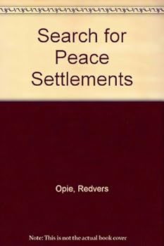 Hardcover The Search For Peace Settlements Book