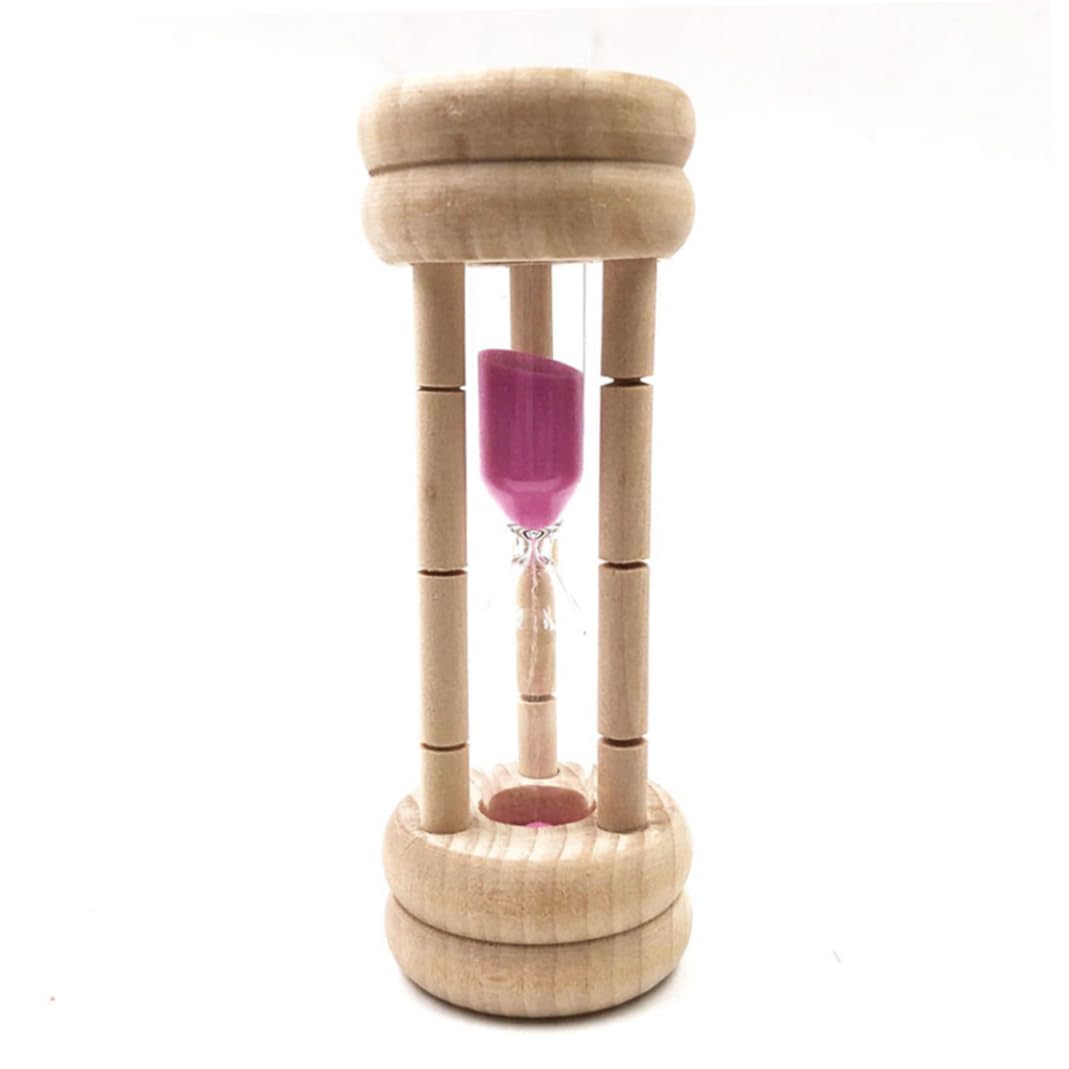 Reloj de arena de 3 minutos en madera para controlar la cocción de huevos en tu cocina de casa