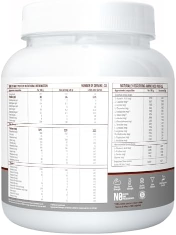 100% Protein Isolate,5 Kg 165 Servings In Pack of 5,Irish Chocolate|Muscle Strength And Bone Health|Labdoor A+ Grade Certified|24G Protein,329mg Calcium,5.5G BCAA