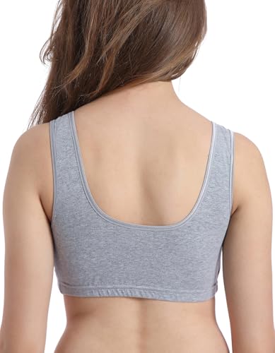 Image of CAKYE 3 Pack Maternity Nursing Sleep Bra Breastfeeding Cotton Bralette