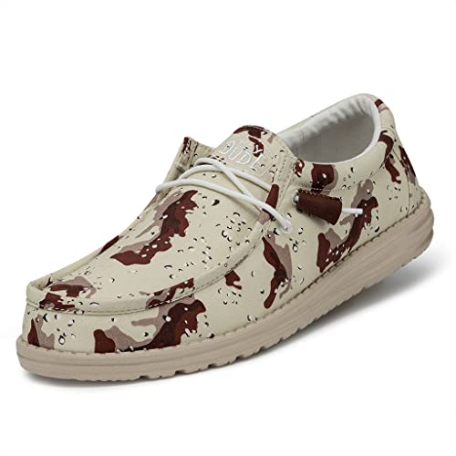 Wally Camouflage MOC Toe Shoes Homme pour vos sorties et week-ends nature