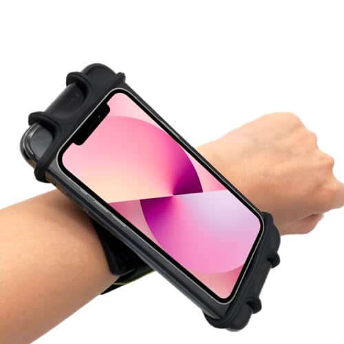 ZKGYUS Brazalete Movil Running Desmontable, Brazalete Deportivo para Correr, Brazalete Móvil Deportivo 360° Rotación Ajustable para iPhone Samsung Otros smartphones