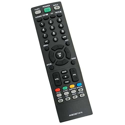 VINABTY AKB33871414 Replacement Remote Control fit for LG TV M197WD-PZ M1994D-PZ M2094D-PZ M227WD-PZ M2294D-PZ M237WD-PZ M2394D-PZ M237WD M198WDP-BZJ M228WDP-BZ M1994D M2094D - Image 3