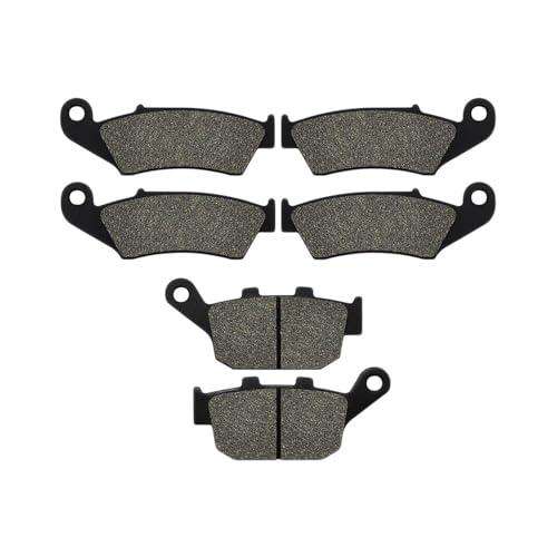 Plaquettes de frein moto Transalp et Africa Twin pour le voyage et le quotidien
