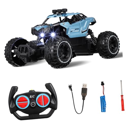 Genérico 116 Recargable Juguete Pilas Recargables Coche de Control Remoto Todoterreno vehículos de Juguete remotos Todoterreno Coche RC Coche de Alto Abdominales de plastico