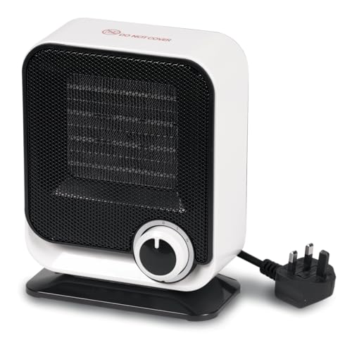 Kampa Diddy Fan Heater – Portable Electric Heater with 2 Heat Settings (750W/1500W), Instant...