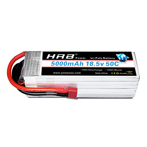 HRB RC Lipo Battery Packs 5S 18.5V 5000mAh 50-100C with Deans Plug for Mikado LOGO500, Align T-REX550/600, GAUI X5, Outrage 550, Hirobo SDX HRB RC Lipo Battery Packs 5S 18.5V 5000mAh 50-100C with Deans Plug for Mikado LOGO500, Align T-REX550/600, GAUI X5, Outrage 550, Hirobo SDX