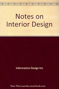 Paperback Notes on Interior Design Book